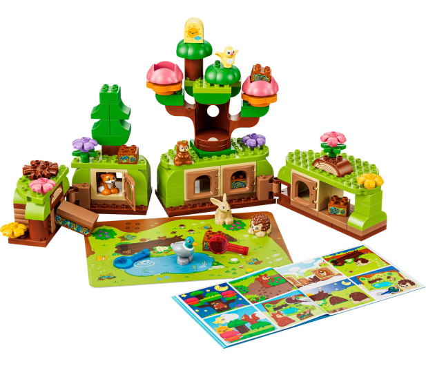LEGO DUPLO 10480 Las odkrywców z dzikimi zwierzętami - 1529690 - zdjęcie 3